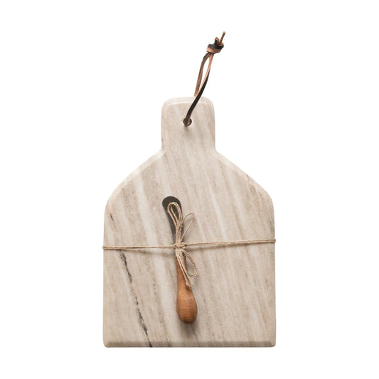 Cheese/Cutting Board with Canape Knife