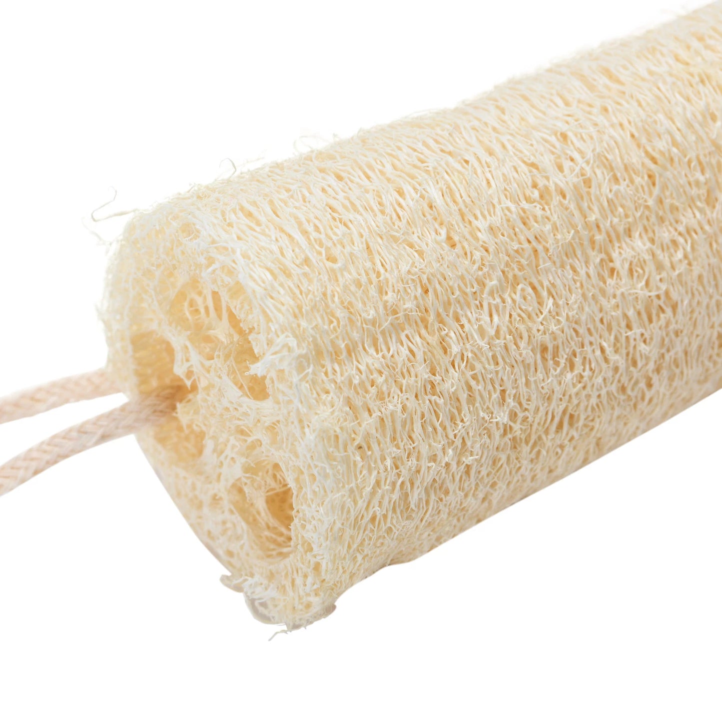 Loofa Brush with Cotton Rope Hanger