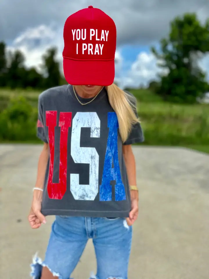 USA #1 Fan Graphic Tee