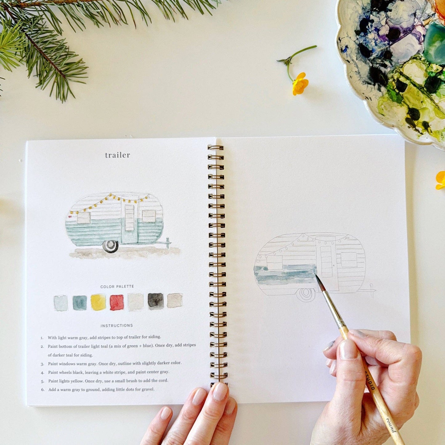 Watercolor Workbooks