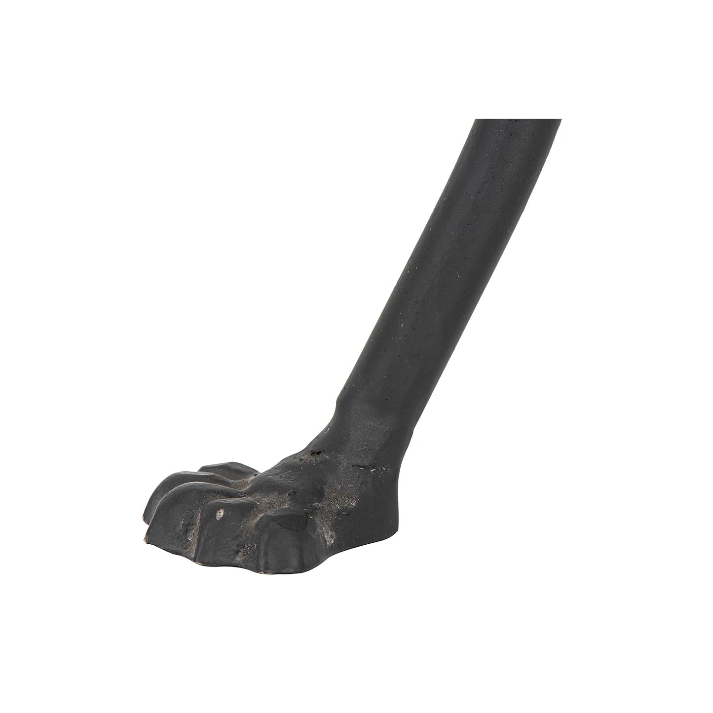 Metal Side Table with Claw Feet