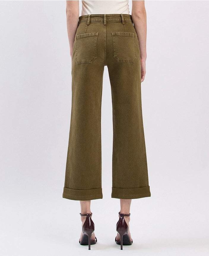 Flying Monkey Olive Slim Jeans