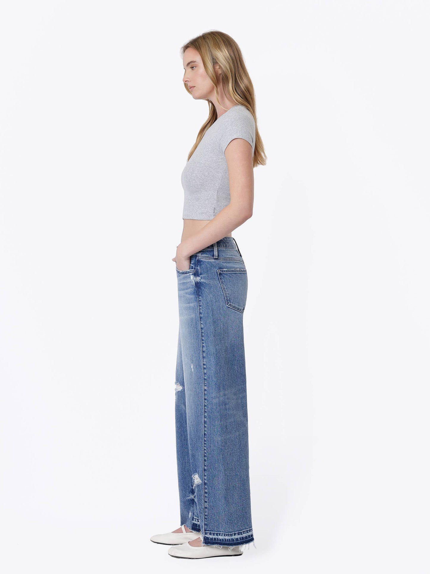 Vervet by Flying Monkey High Rise Barrel Jeans