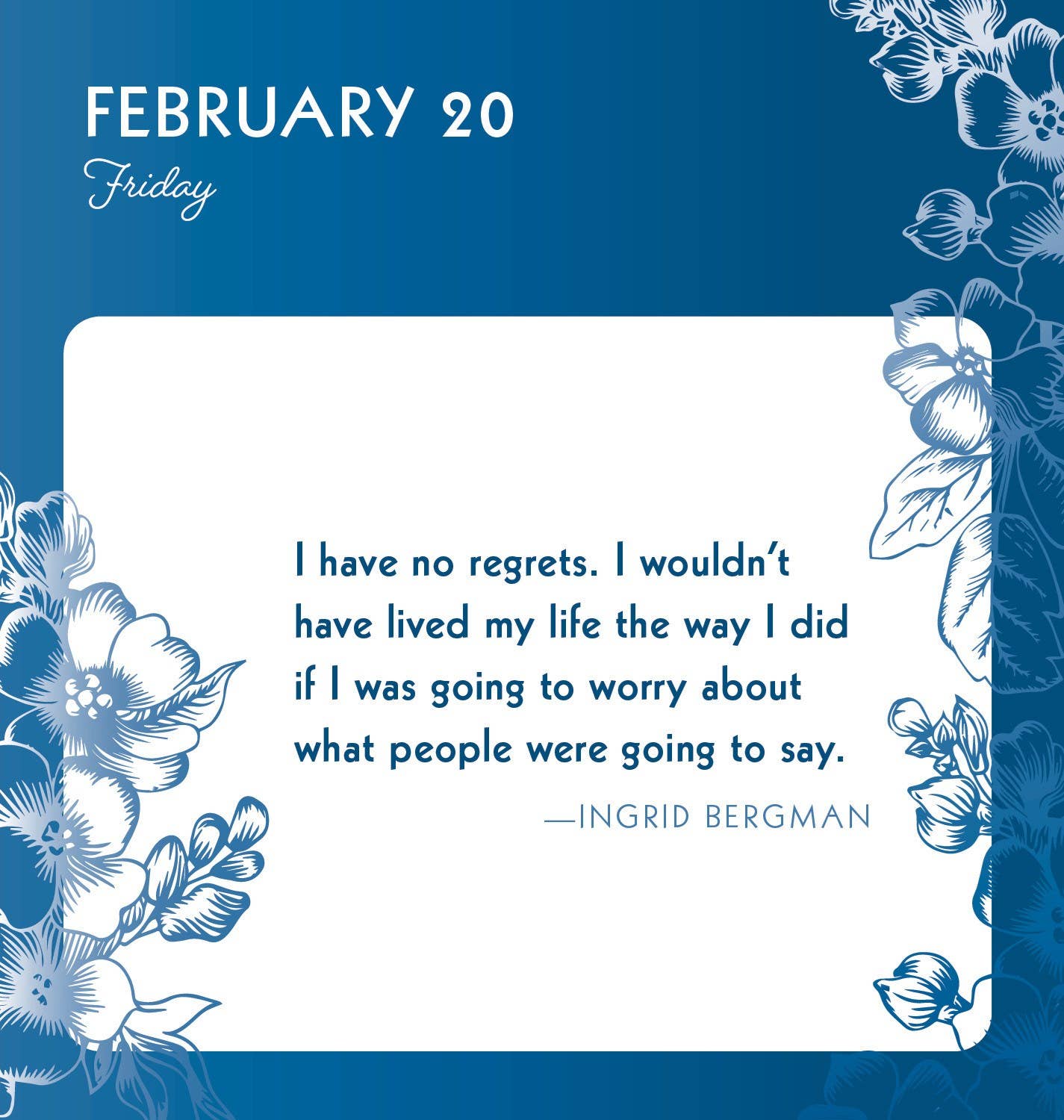 2026 Great Quotes From Great Women Boxed Calendar