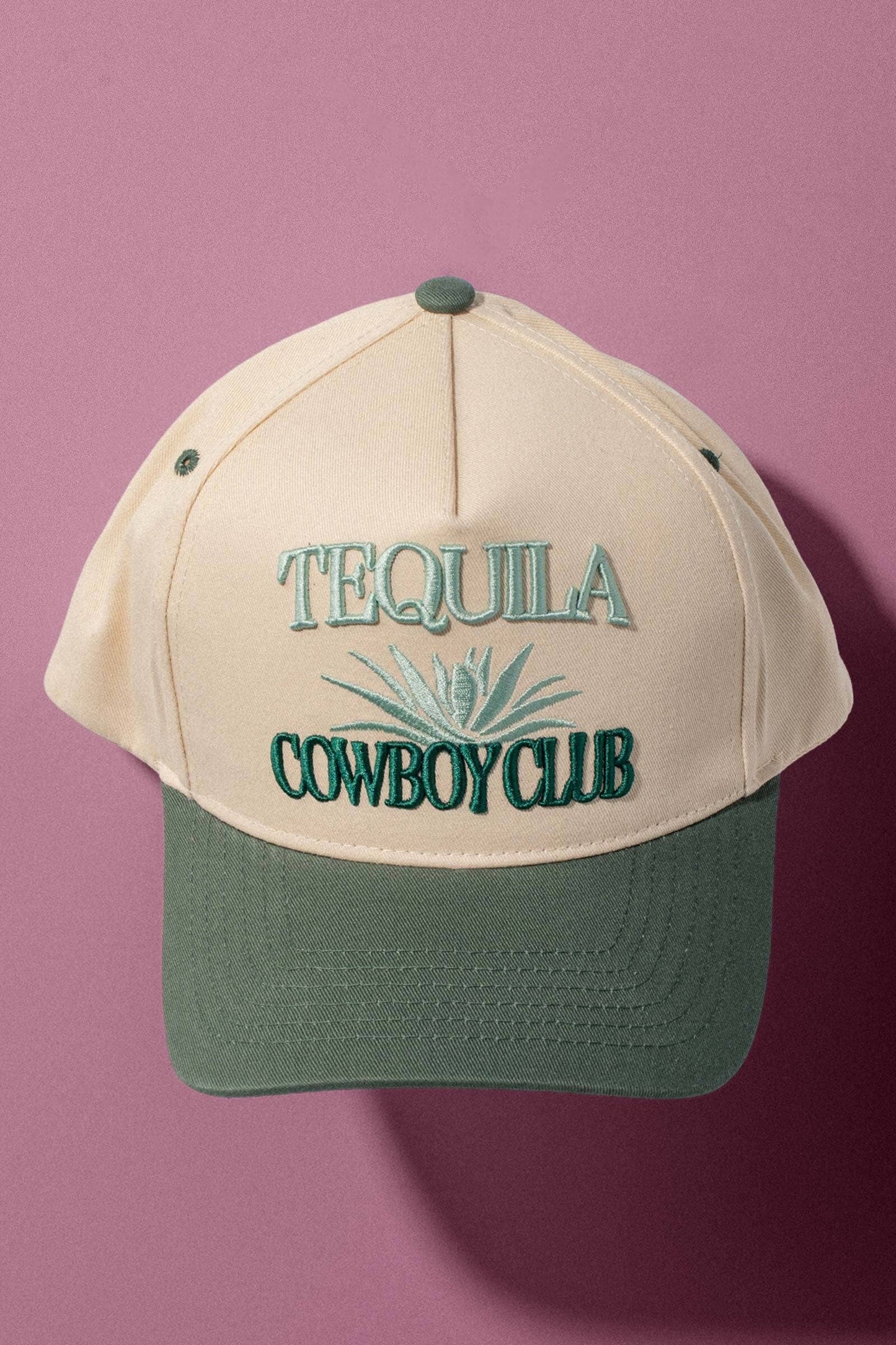 Tequila Cowboy Embroidered Trucker Cap
