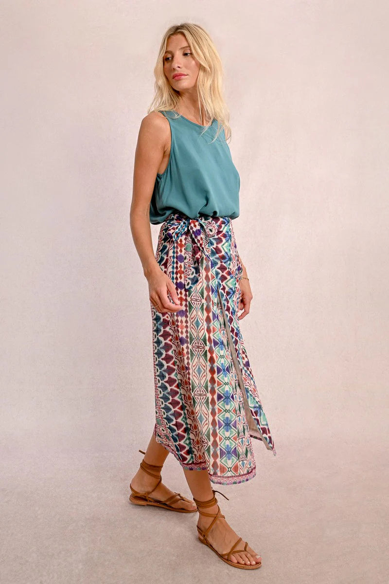 Flared Sleeveless Top