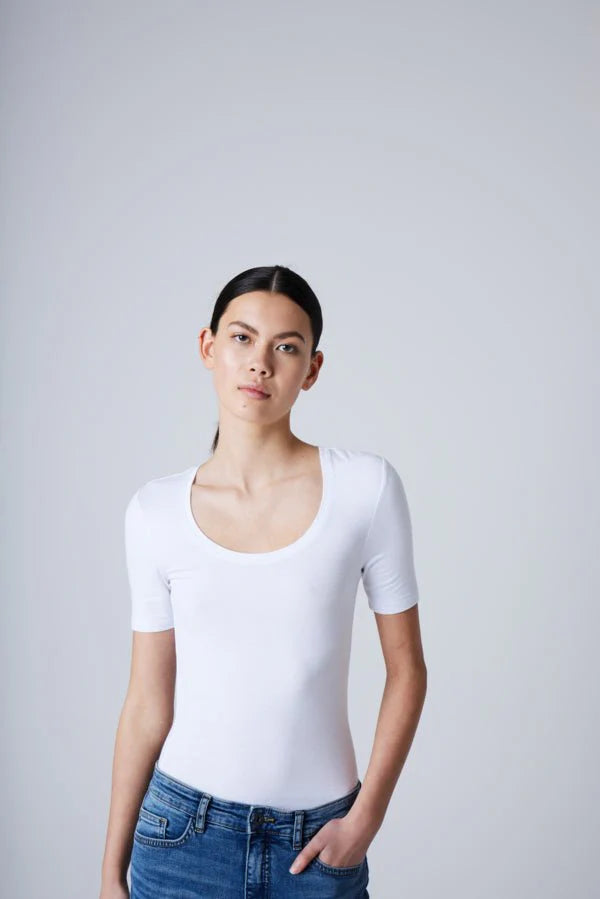 Classic Scoop Neck Tee