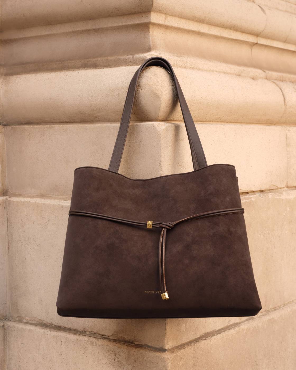 Lori Suedette Tote Bag