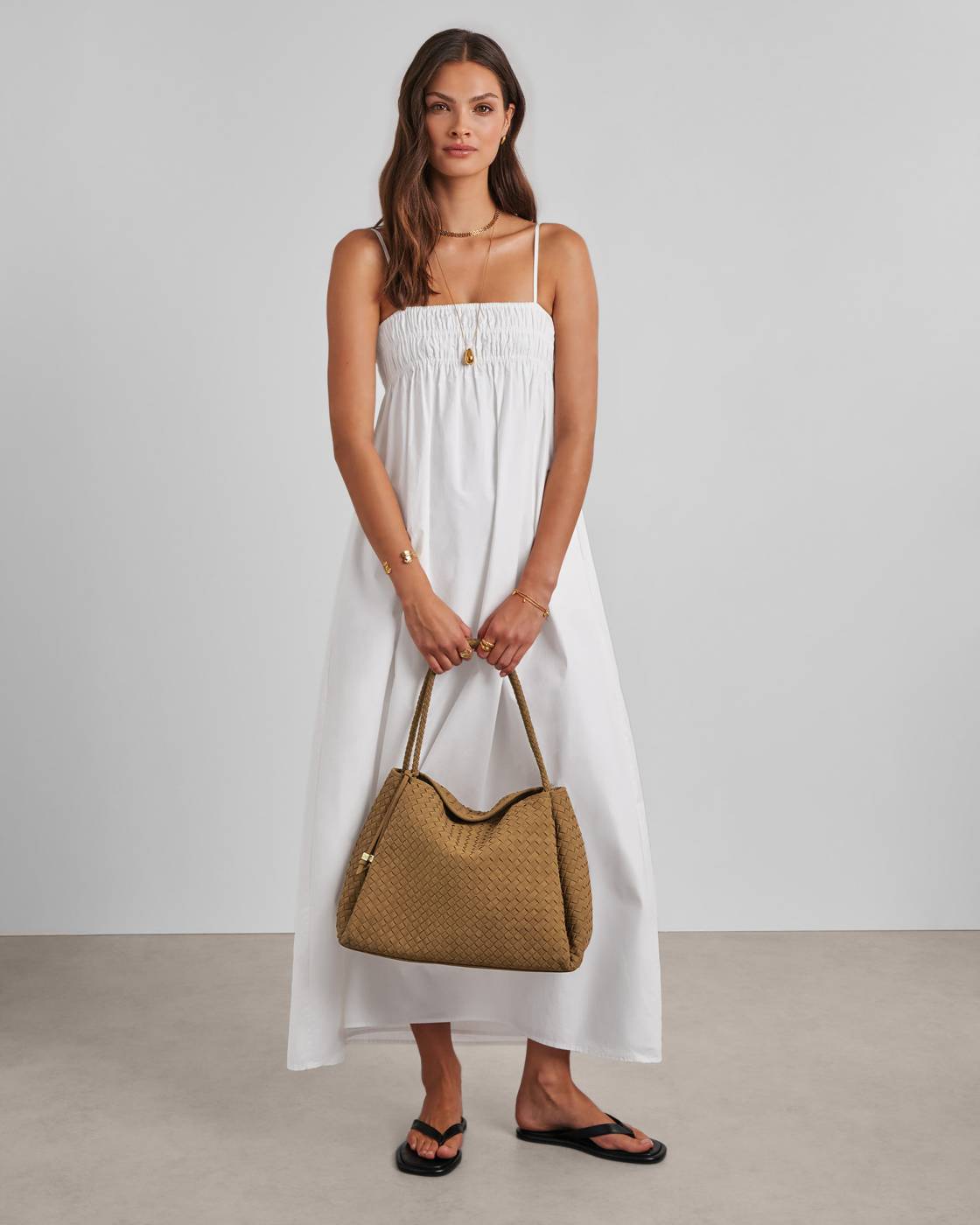 Nova Hand Woven Large Shoulder Bag