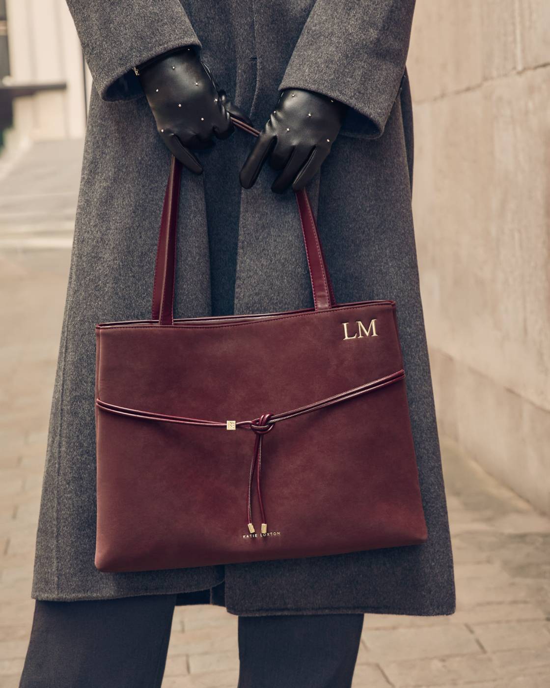 Lori Suedette Tote Bag