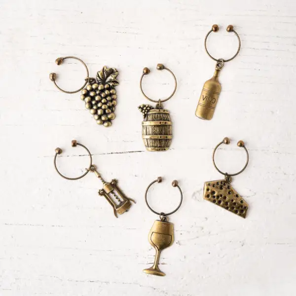 Vineyard Wine Charms
