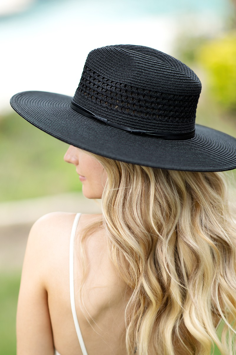Sunny Days Woven Panama Hat